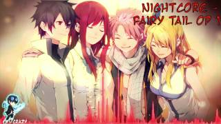 Nightcore  Fairy Tail OP 1 Snow Fairy [upl. by Ameekahs]