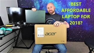 ACER ASPIRE E 15 POWERFUL amp AFFORDABLE BEST LAPTOP FOR 2018  UNBOXING AND REVIEW [upl. by Okim]