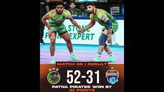 Patna pirates vs bengalwarrioz pro kabadi season 11 pkl [upl. by Arela]