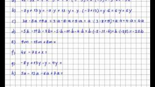 Instrukcije iz matematike  Izlučivanje zajedničkog faktora [upl. by Araldo]