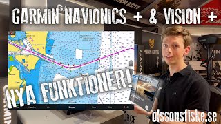 Tips amp Trix Nyhet 2022 Garmin Navionics  amp Vision  Sjökort Nya funktioner [upl. by Inele]