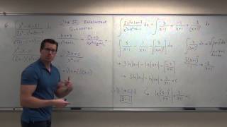 Calculus 2 Lecture 74 Integration By Partial Fractions [upl. by Ji]