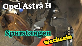 Spurstange wechseln  Opel Astra H [upl. by Daisi]