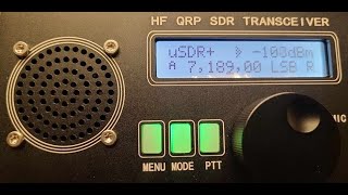 HF QRP SDR TRANSCEIVER  QUICK REVIEW [upl. by Robins855]