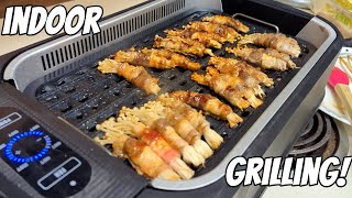 This electric power grill is the best way to grill in the winter [upl. by Tanaka]