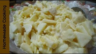 Russian Salad IN a Minute With  HomeMade Cooking [upl. by Kimberley]