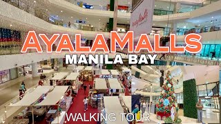 AYALA MALLS  Manila Bay  Walking Tour  Pre CHRISTMAS  Len TV Vlog [upl. by Roma795]