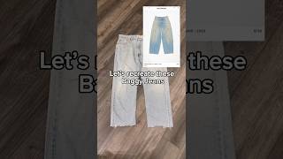 How to make Mud Wash BAGGY JEANS fashion baggyjeans thrifting [upl. by Introk]