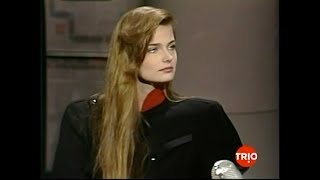 Paulina Porizkova 1986 Late Night with David Letterman Interview [upl. by Andrej]