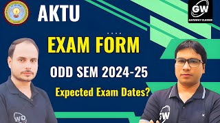 AKTU Exam Form I 202425 Odd Semesters [upl. by Namas623]