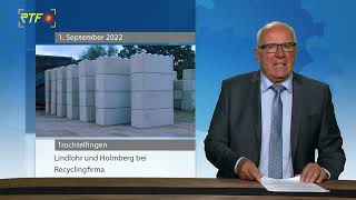 Aus Bauschutt wird Beton Lindlohr und Holmberg bei Recyclingfirma in Trochtelfingen [upl. by Asssilem691]