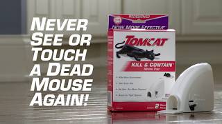 How to Catch and Kill Mice Using the Tomcat® Kill amp Contain Mouse Trap [upl. by Yrret]