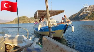 🇹🇷Turkey icmeler to marmaris water taxi [upl. by Ykceb621]