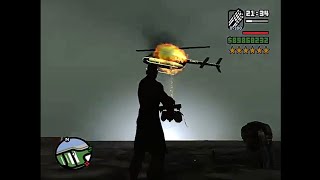 GTA San Andreas  Minigun Rampage  Six Star Wanted Level [upl. by Car]