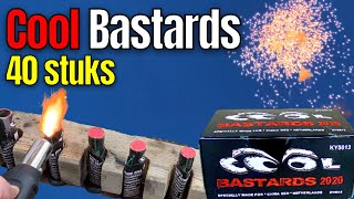 Cool Bastards 20  40 stuks  China Red Vuurwerk [upl. by Sirron777]