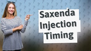 Is it better to inject Saxenda in the morning or night [upl. by Ebocaj557]