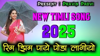 Adivasi Gamit Song 2024  बरसात 💦 Special Gamit Timli Song  Pravin Padvi [upl. by Repsihw]