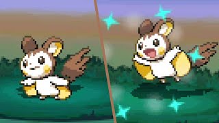 Shiny 5 Emolga in Pokemon White 2 after 1880 Rustling Grass encounters [upl. by Hu]