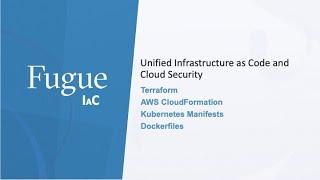 Infrastructure as Code amp Cloud Security for Terraform AWS CloudFormation Kubernetes amp DockerFiles [upl. by Wesle]