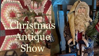 Springfield TN Christmas Antique show amp tour of a darling shop in Smiths Grove KY [upl. by Reffinnej]