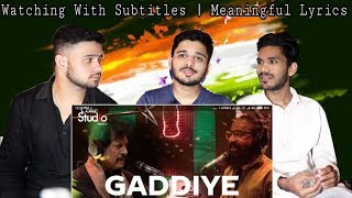 Indian Reacts To GADDIYE  Asrar Attaullah Khan Esakhelvi  Coke Studio Season 11 [upl. by Zoes]