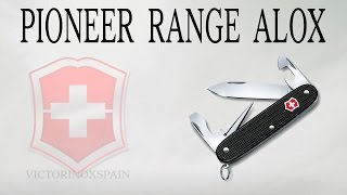 VICTORINOX PIONEER ALOX BLACK REVIEW All subtitles [upl. by Halika]