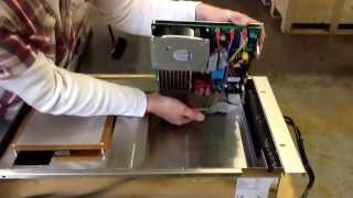 Changing the internal fuse on a table top Induced Energy Induction Hob [upl. by Hnilym]