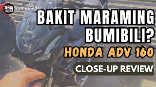 HONDA ADV 160  Physical Appearance Closeup Review  Bakit Maraming Bumibili ng Motor na to [upl. by Pigeon435]