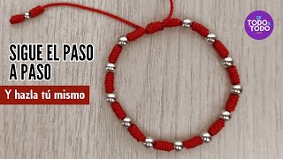 🆗 Cómo hacer NUDO FRANCISCANO 👨 Pulsera para HOMBRE DETODOATODO [upl. by Murdocca]