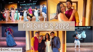 Freshers 2022 Vlog 🎉✨ MBBS KMC Manipal [upl. by Dolphin]