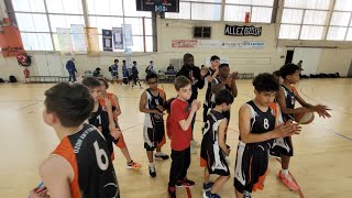 Ozoir Val d’Europe vs US Roissy basket U13 M1 [upl. by Nomolos]