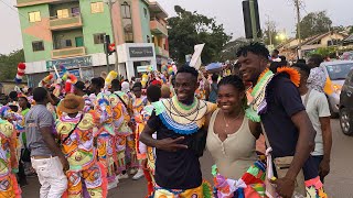 Takoradi masquerade festival 2023 with Nana Donkor Arthur [upl. by Thetes]