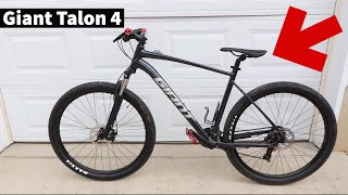 2021 Giant Talon 4 Bike Review  Test Ride [upl. by Atyekram]