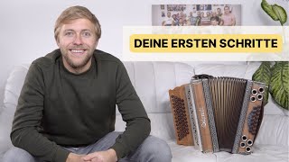 Deine ersten Schritte auf der Steirischen Harmonika  Stefan [upl. by Ethelinda]