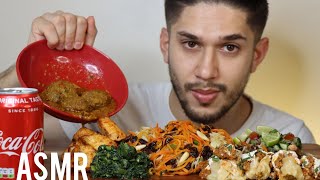 ASMR AFGHAN FOOD FEAST  MUKBANG REAL EATING SOUNDS [upl. by Beaulieu]