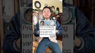 Bingung cara baca jam analog Bedanya AM dan PM Gini caranya shorts [upl. by Wilinski790]