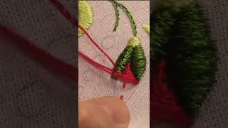 Satin Embroidery for beginners Very Easy stitches [upl. by Alberta179]