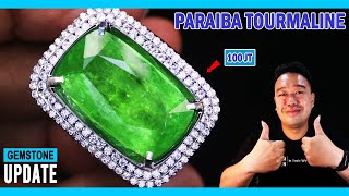 GEMSTONES UPDATE 01092024  PARAIBA JADEITE GIOK STAR RUBY MYANMAR BURMA MADAGASCAR EMERALD BRAZIL [upl. by Arem]