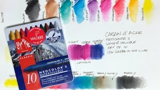 Caran dAche Neocolor II Watercolor Crayon [upl. by Drugge]