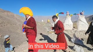 Rigsum Gonbo Stupa Construction at Stok Village [upl. by Araj223]