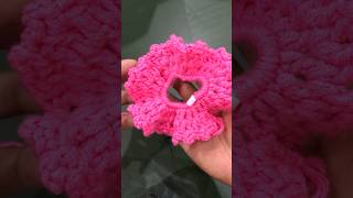 Easy Crochet scrunchies crochet handmade how [upl. by Perron]