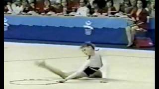 Diana Popova Hoop Olympic Final 1992 [upl. by Royal4]