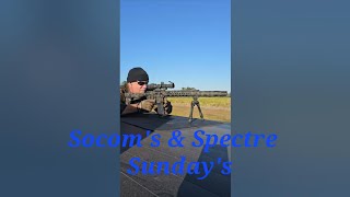 Socom amp Spectre Sundays 458 338 240 shootingsports ar15pistol hunting range 2ndamendment [upl. by Nednal860]