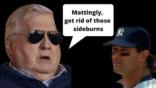 Mattingly get rid of those sideburns [upl. by Ardnassela]