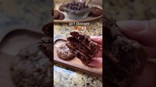 Fudgy Brownie Cookies 🤤🍪 delicious recipe baking fyp chocolate [upl. by Disini]