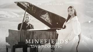 Faouzia amp John Legend  Minefields Live Acoustic Official Audio [upl. by Odlareg]