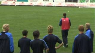 Morten Ramm på Strømsgodset trening [upl. by Mcnully]