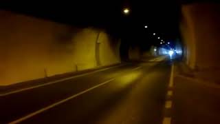 Moto ninja a toda velocidad por un tunel [upl. by Snave]