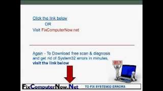 How to Fix System32 Errors [upl. by Standish179]