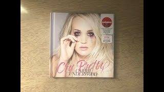 Carrie Underwood  Cry Pretty Album Unboxing  Target Exclusive [upl. by Ahselrak722]